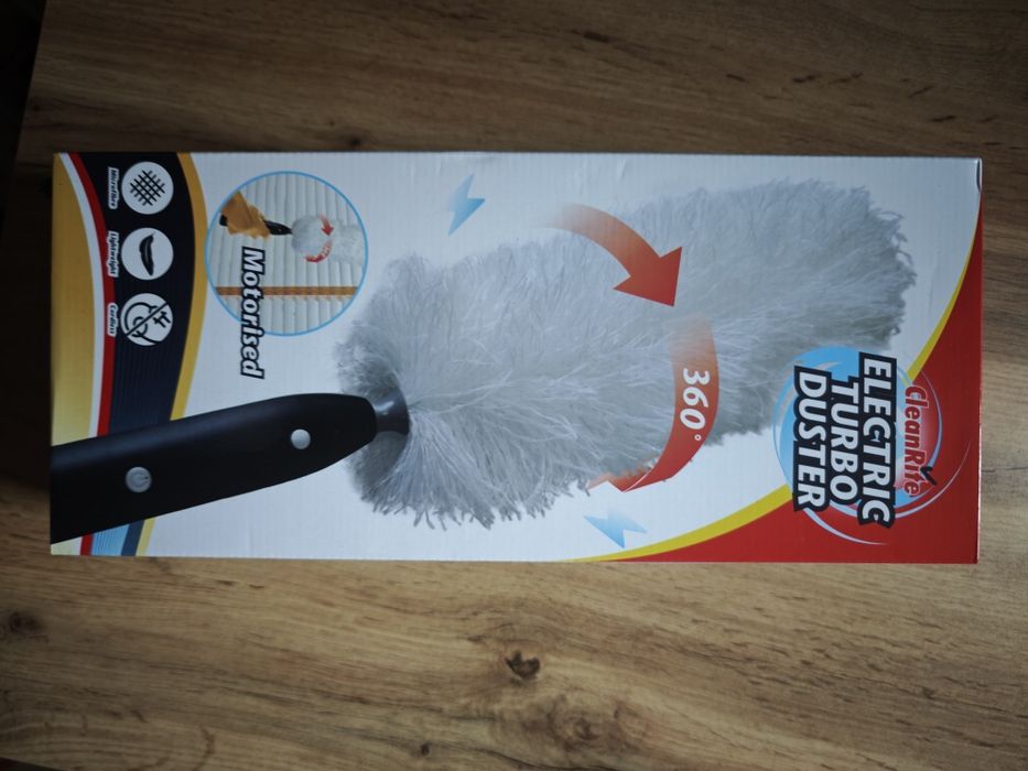 Electric Turbo Dusterелектрическа въртяща се микрофибърна четка