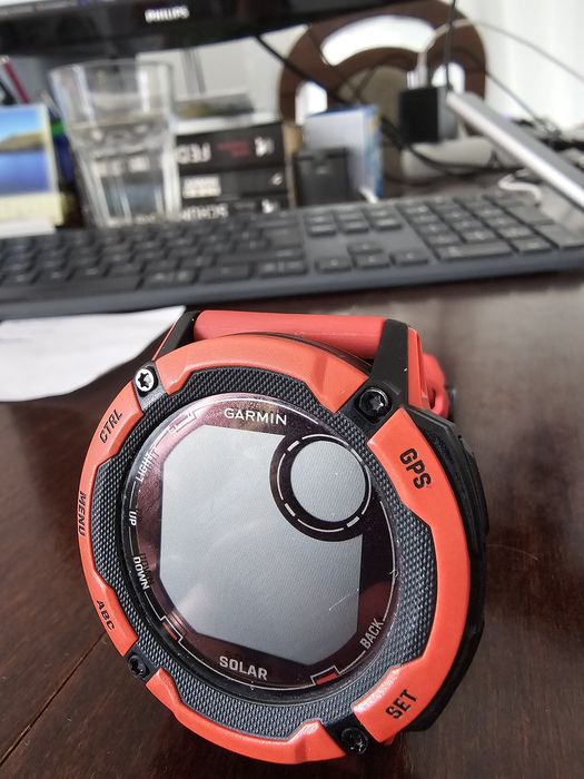 Garmin Instinct 2X Solar 50mm rosu – GPS – Solar