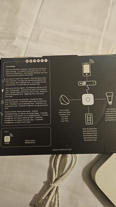 Контролер за умно осветление  Philips Hue Bridge v2