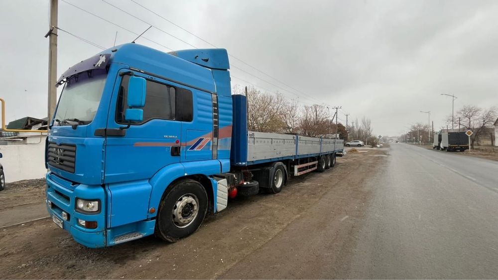 Тягач шаланда трал MAN TGA
