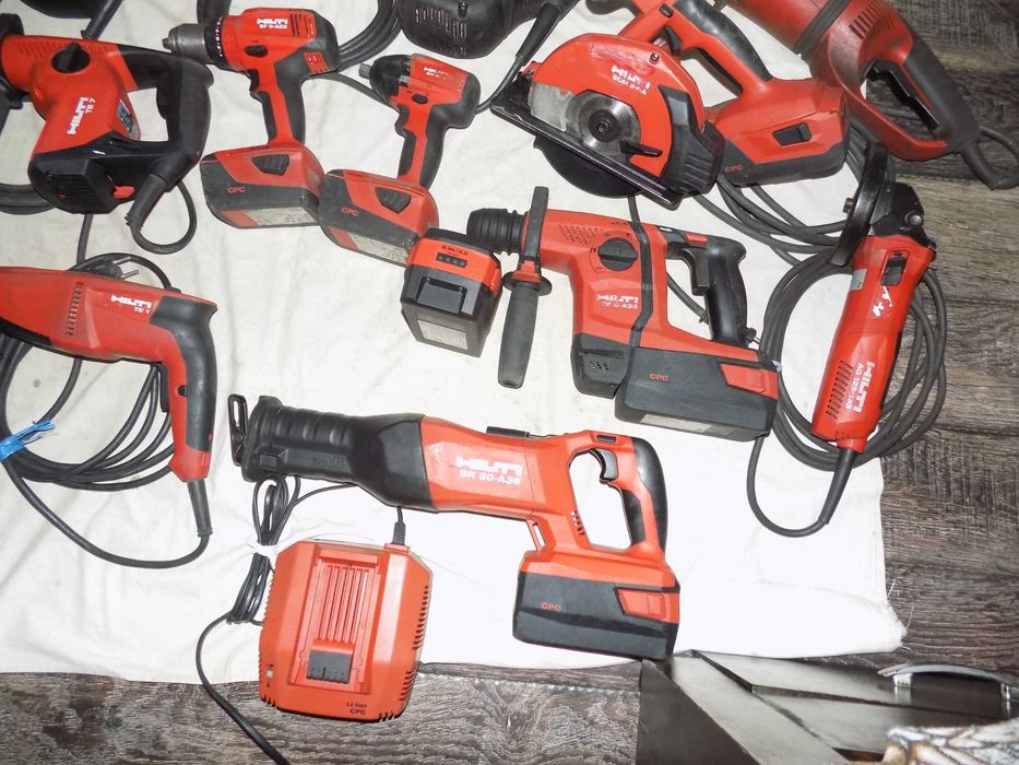 Scule Hilti functionale  TE 50/60 , Te 7/7C , Te 30 , Laser PM 2-LG