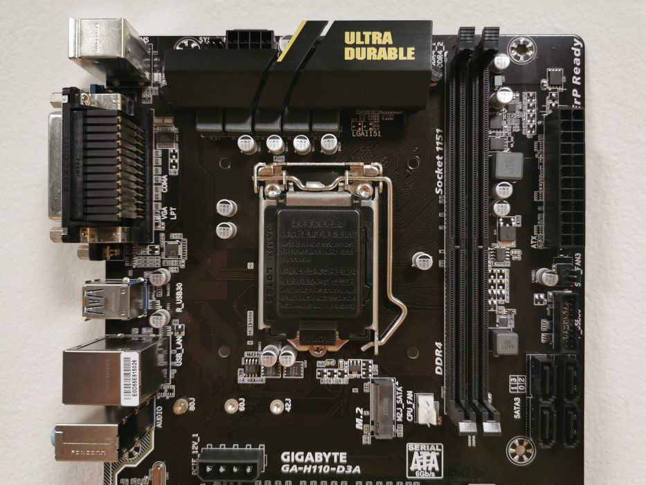 Gigabyte H110-D3A дъно Intel socket 1151