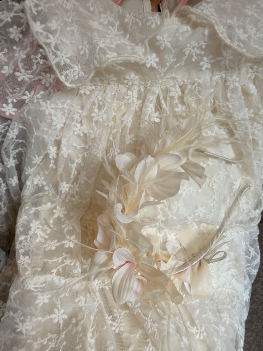 Рокля с диадема за повод 86см