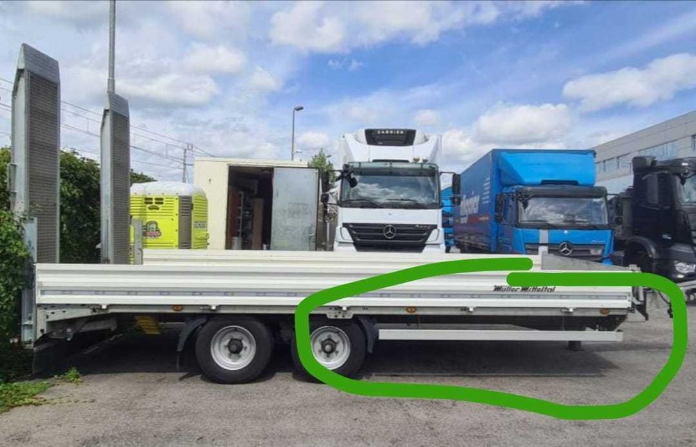 Бампер боковой, отбойный брус