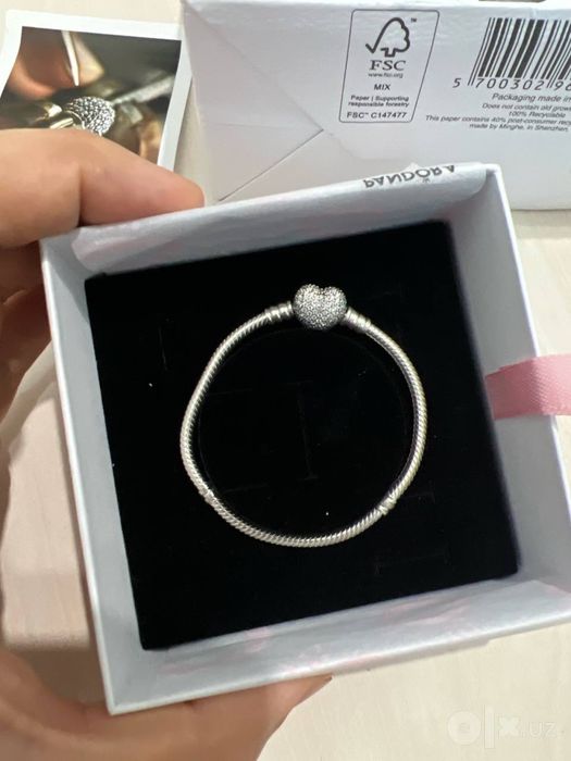 Kumush pandora sotiladi razmer 16sm
