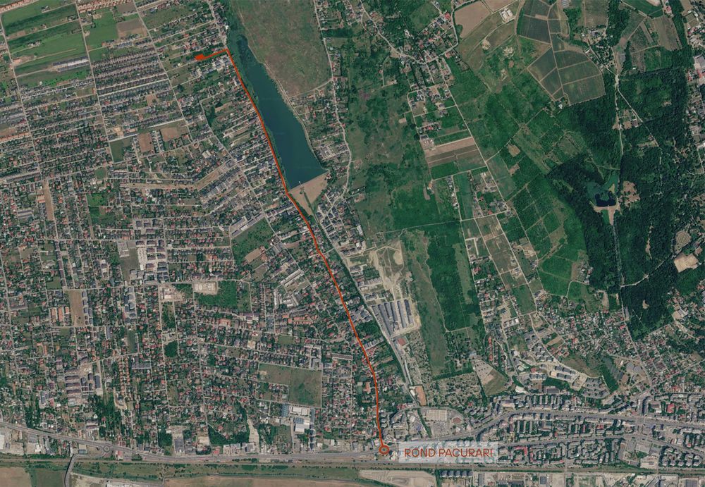 PF . Teren Rediu-lac cu autorizatie construire P+2