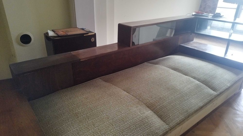 Винтидж ъглов диван