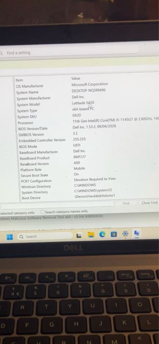 Dell 5420 с windows 11 про лицензиран