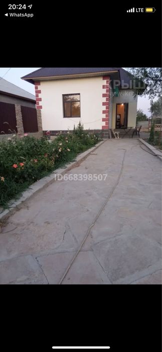 2 бөлмелі времянка 20соттық жерімен