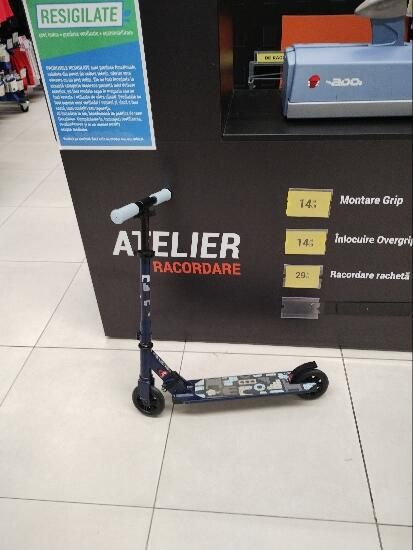 Trotinetă Mid1 Galaxy blue - produs resigilat - (SecondHand) Decathlon
