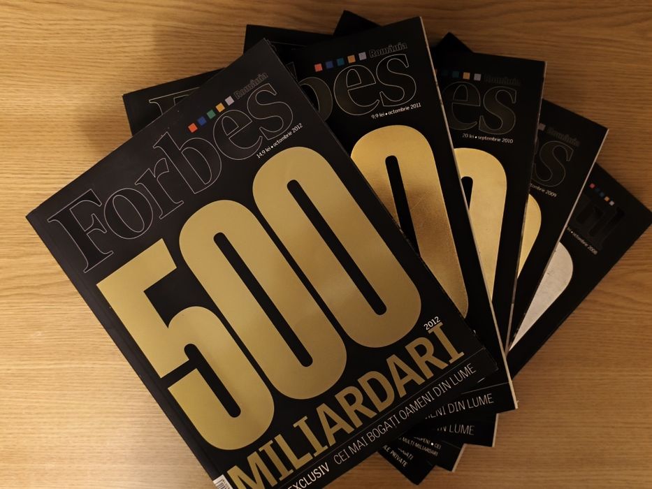 Colecția de reviste Capital "Cei mai bogați români"