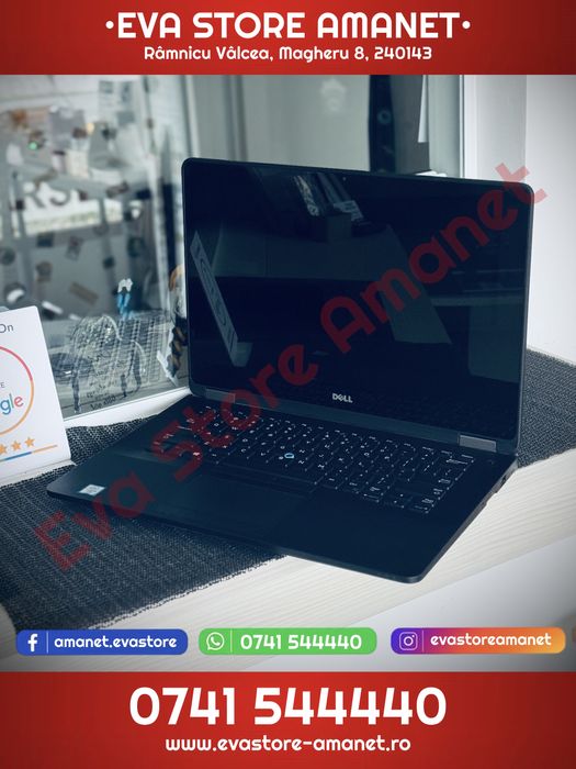 Laptop 15” DELL Latitude E7470 Intel i5 256GB SSD 16GB RAM Touchscreen