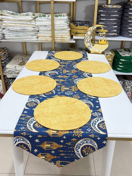 Рамазан падтарелник +раннер ва дастурхонла