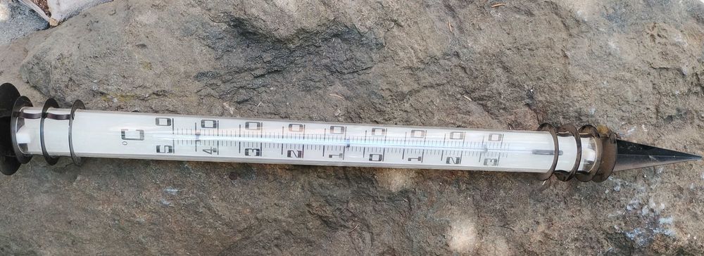 Градински външен термометър