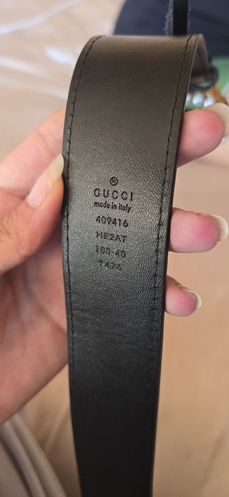 Gucci колан с перли