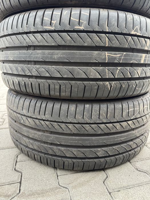 4бр Почти нови летни гуми CONTINENTAL 255/45/19 DOT2024г