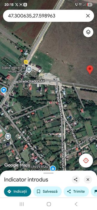 Proprietar vand teren sat-comuna Victoria Iasi 20000 metri compact