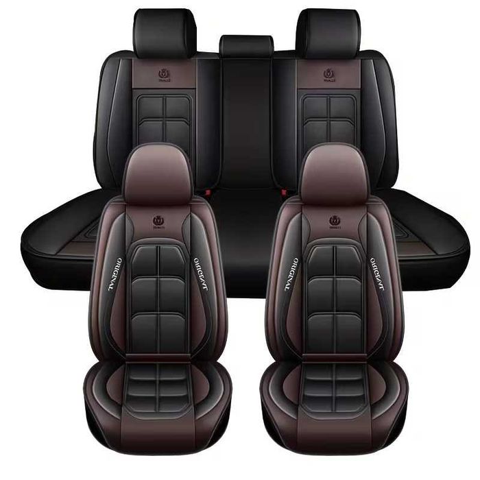 Huse auto premium universale piele 5 locuri