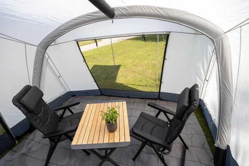 Cort pentru rulota partial cu structura pe aer ONE BEAM AIR 325