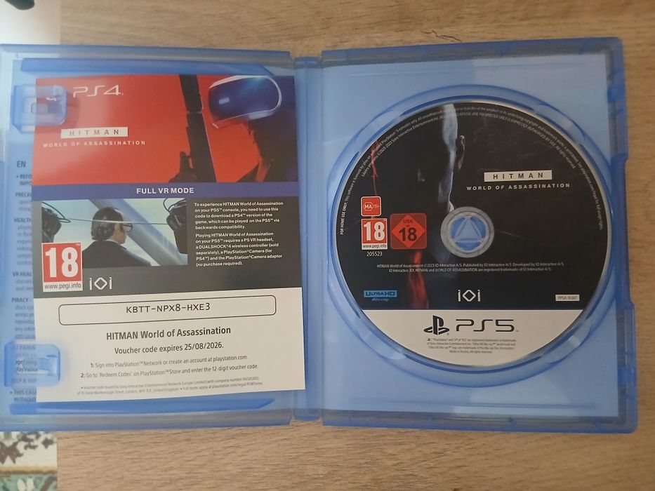 Vand Hitman world of assasination PS5