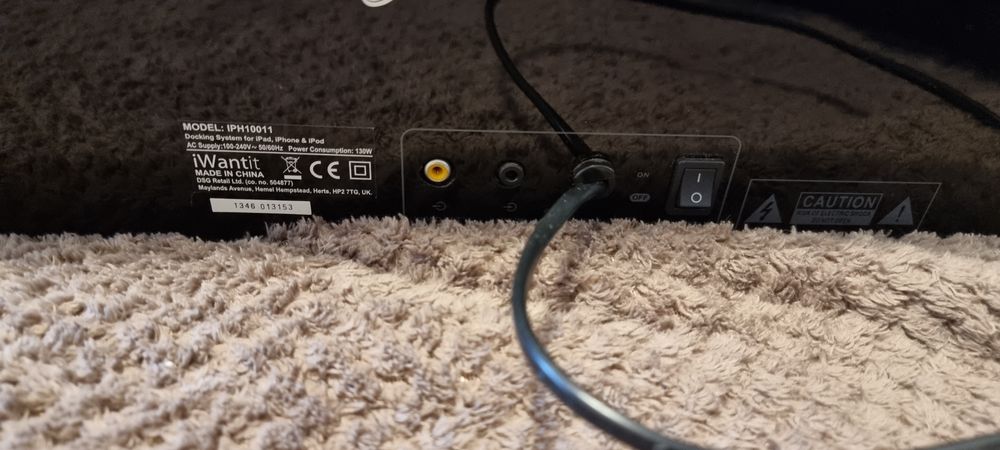 Boxa I want ,I pod ,I phone