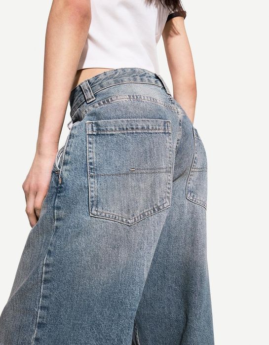 Blugi dama Bershka Skater Baggy 32