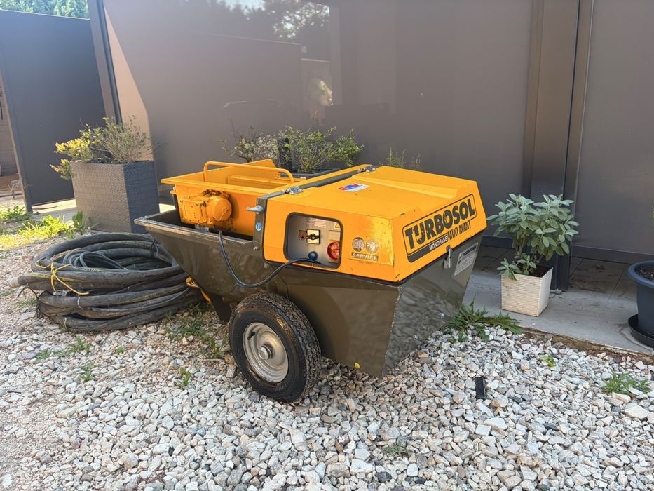 Pompa de tencuit masina de tencuit turbosol mini avant