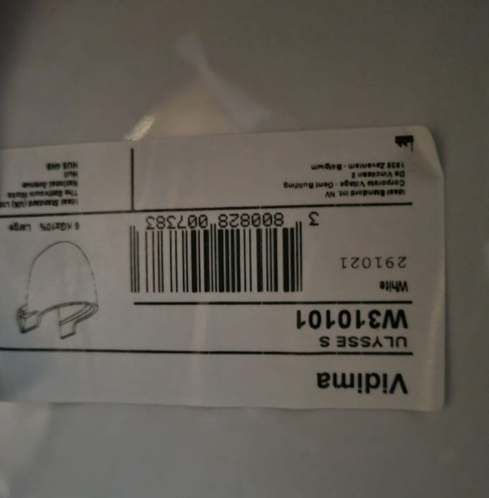 Lavoar 55 x 45 + semi-picior ceramica, Vidima Ulysse, produs nou