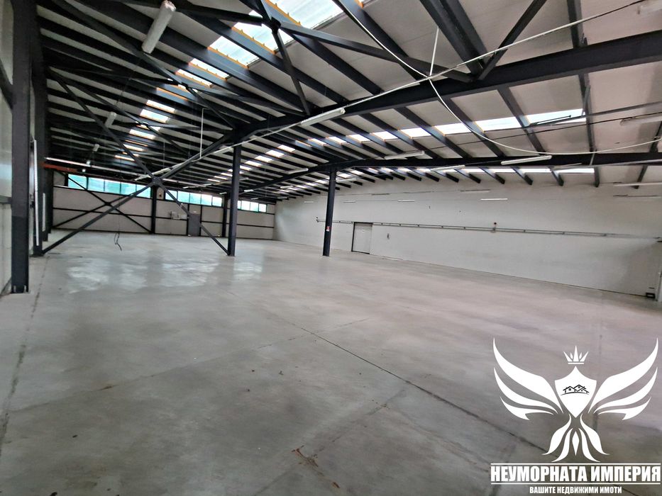 Под наем помещение 550кв.м за склад или леко производсто в Асеновград