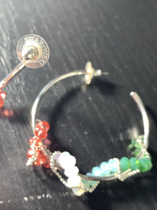 Cercei cu cristale Swarovski