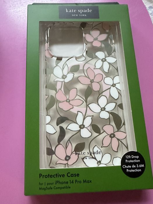 Kate Spade iphone 14 pro max mag safe case нов оригинален