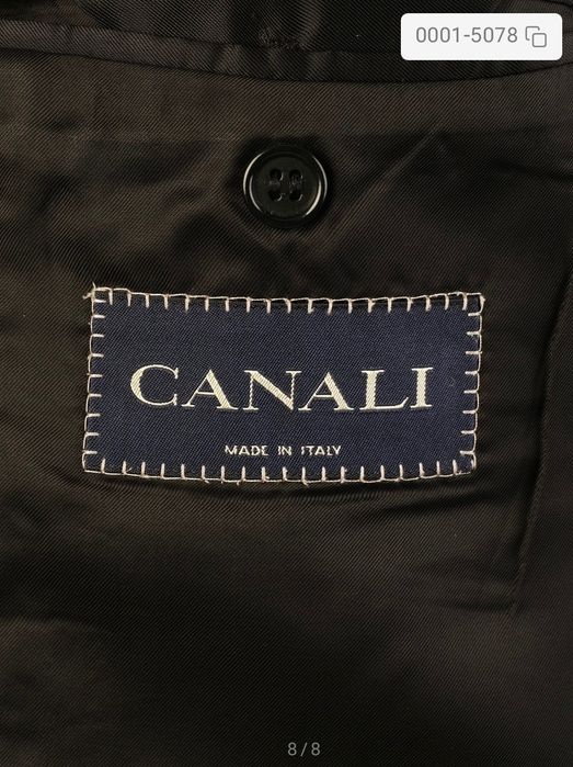 Продам брендовый костюм Canali размер 52 б/у