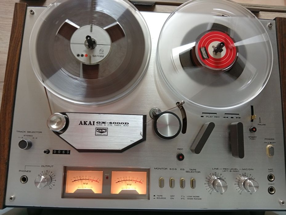 Akai GX 4000 D magnetofon vintage