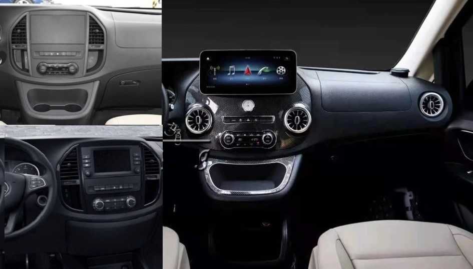 Mercedes benz vito viano W447 2016/2021 12.3'' навигация, 9605+12