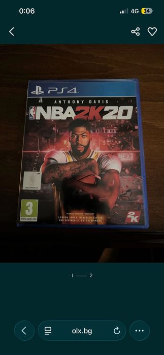 Crime Boss за PS5 и NBA2K20 Anthony Davis