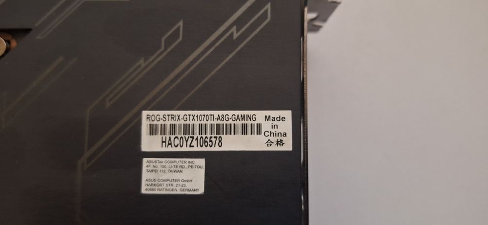 Placii video Gtx 1070 Ti