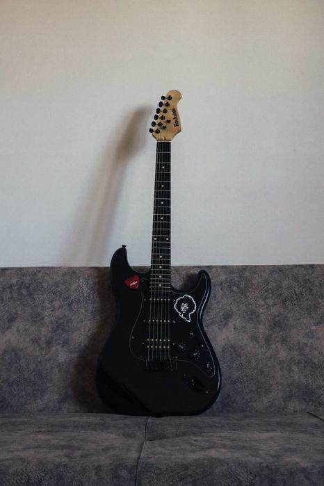 Синтезатор и электрогитара