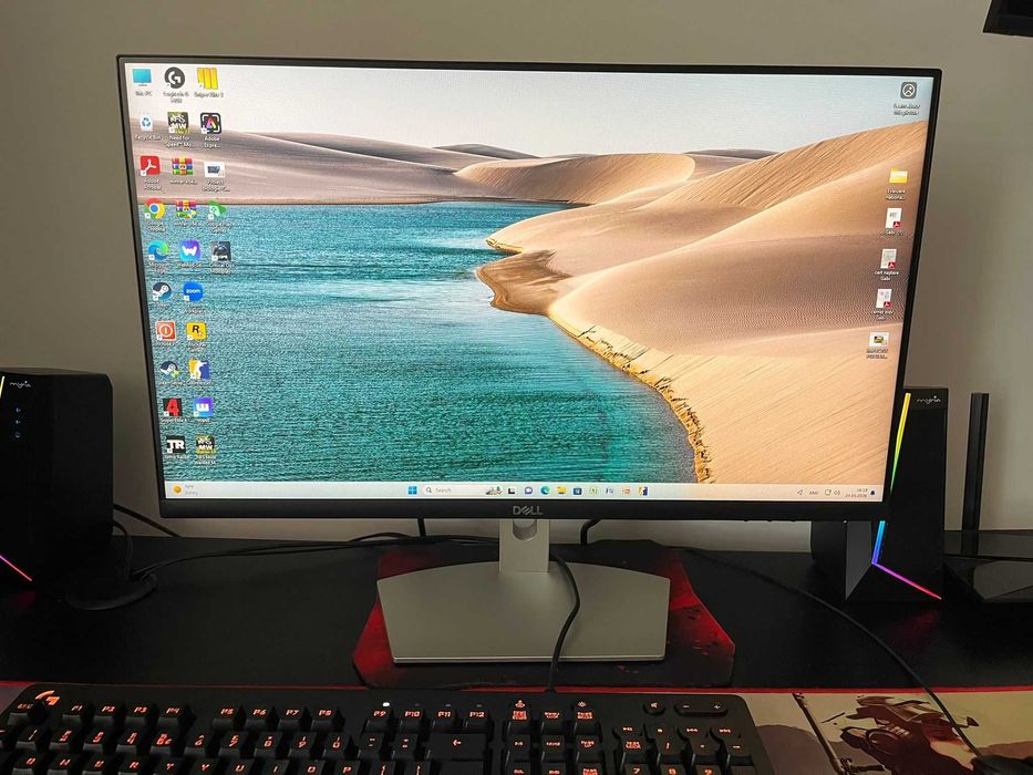 Monitor LED Dell S2421HN Connected to NVIDIA GeForce GTX1650