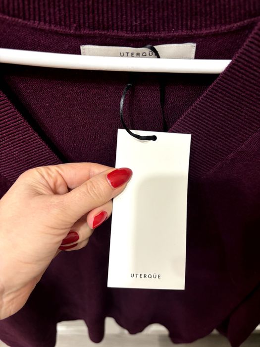 Pulover Uterque din lana si matase nou, cu eticheta