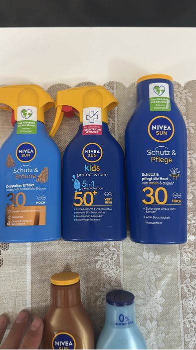 Lotiuni de plaja nivea