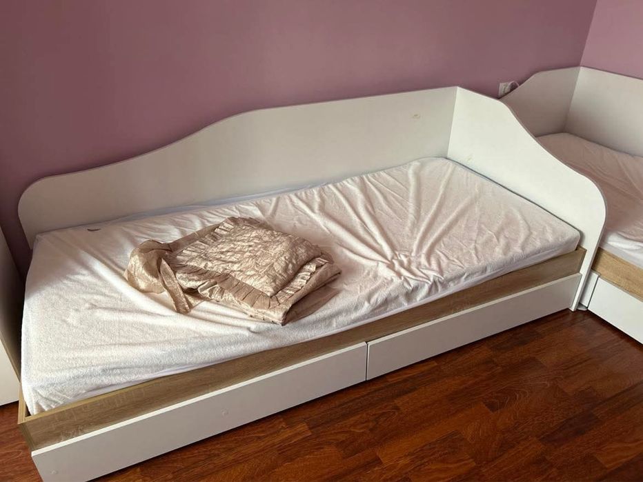 Нови легла  с матраци 90/200