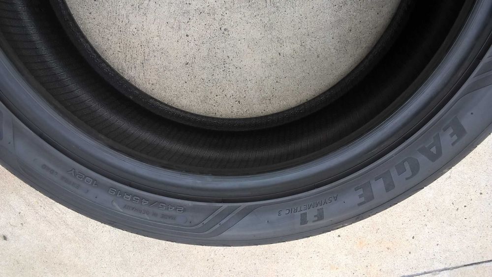 O anvelopa vara 245 45 19 goodyear asymmetric 3 profil 7 mm