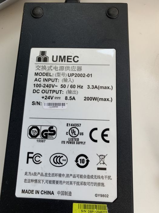 Alimentare 24 volti 8,5 Amperi