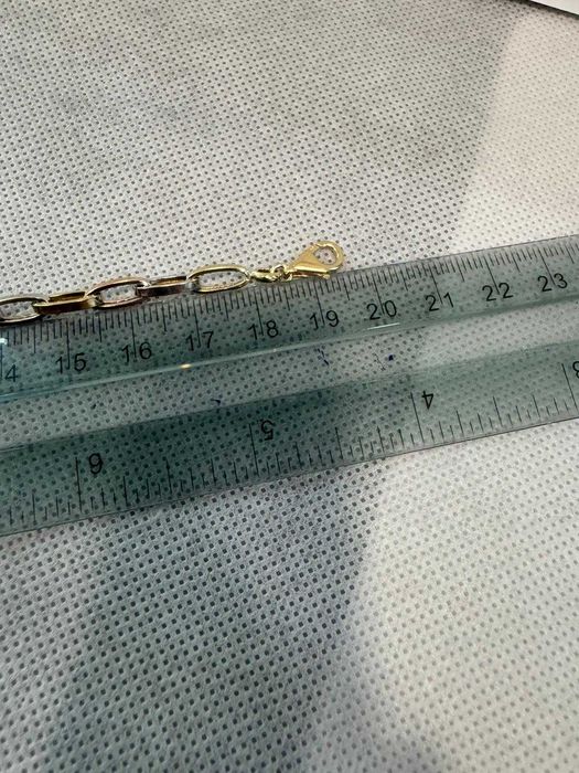 (Ag41) Bratara aur, 14K B5874 - Certificat de garanție!