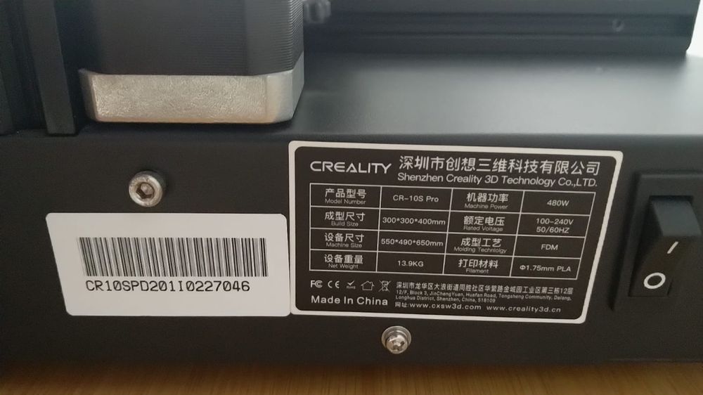 Creality CR 10S PRO Imprimanta 3D