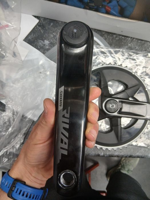 Sram Rival 48/35 курбел 12 скорости Quarq power meter
