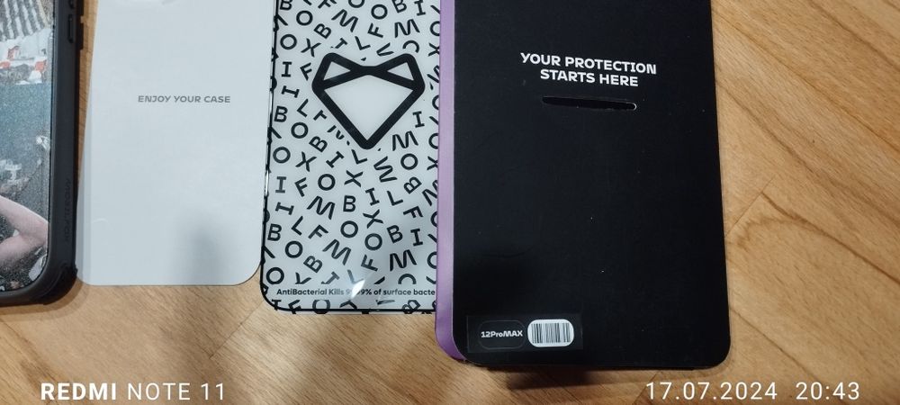 Стъклен здрав протектор Mobilfox за Iphone 12 pro max