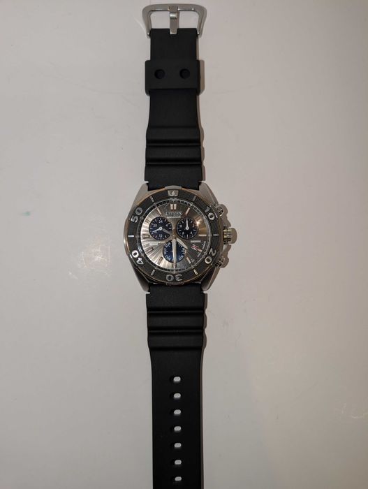 Промо! Citizen Signature Courageous BL5440 Solar Alarm Chrono часовник