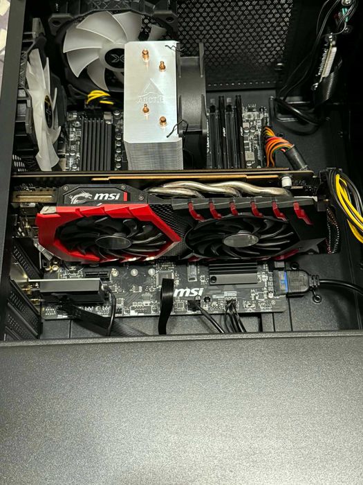 Компютър Ryzen 7 3700X / GTX 1060 6GB / 16GB RAM / 256 SSD / 1TB HDD