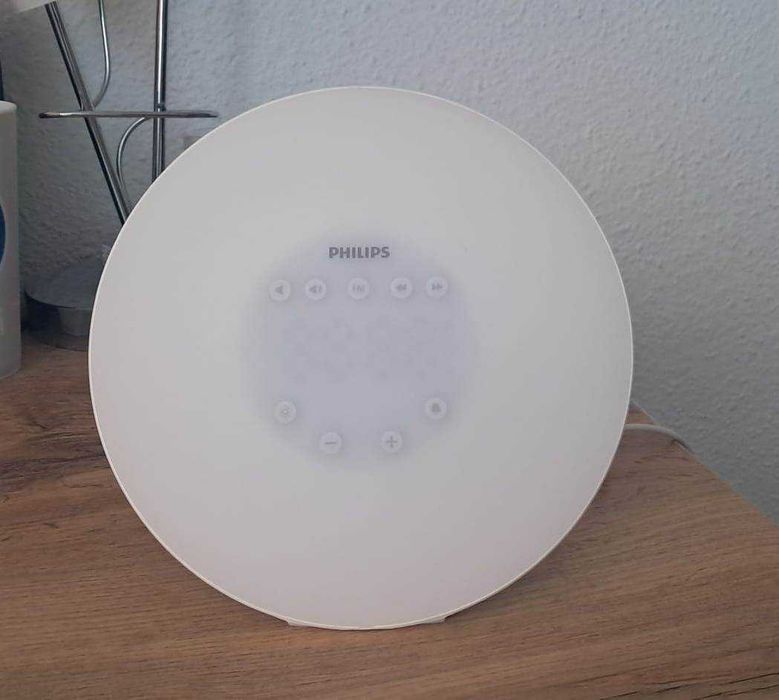 Radio  FM cu ceas Philips LED, Wake-up light